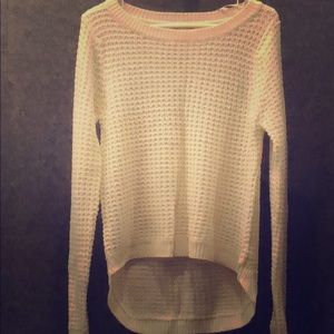 Cream knit sweater